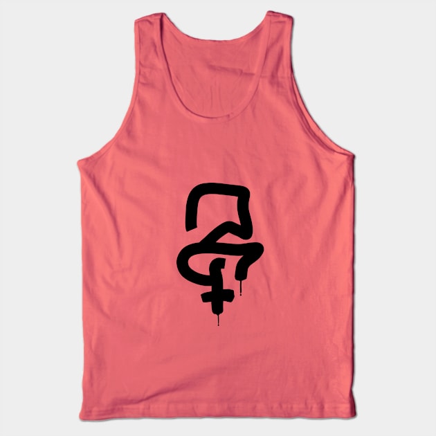 Minimalist Art Tank Top by YellowSplash